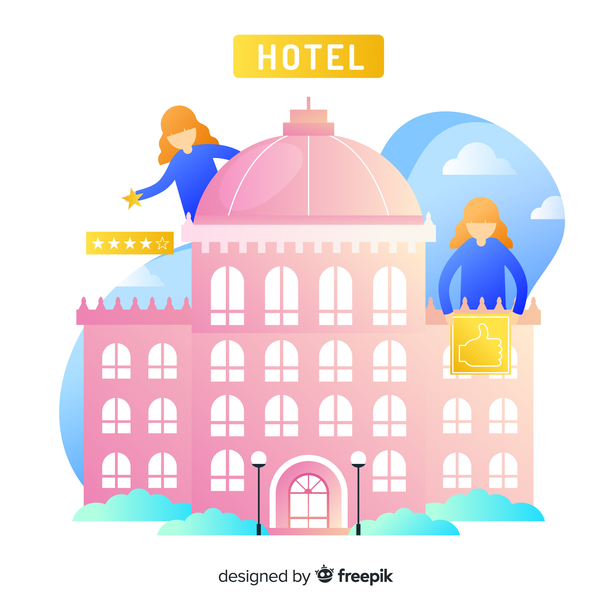 illustration hôtel